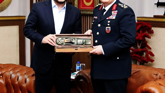 Başkan Ertuğrul Doğan'dan Jandarma Genel Komutanı Orgeneral Ali Çardakcı'ya ziyaret