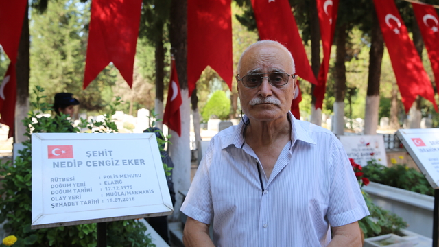 15 Temmuz şehidi Nedip Cengiz Eker'in babası Nihat Eker'den birlik beraberlik mesajı: