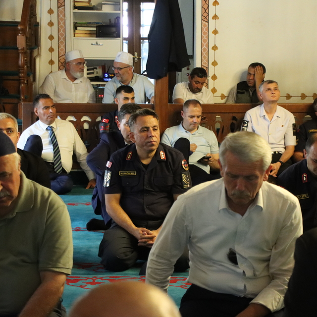 Trakya'da 15 Temmuz Demokrasi ve Milli Birlik Günü dolayısıyla mevlit okutu...