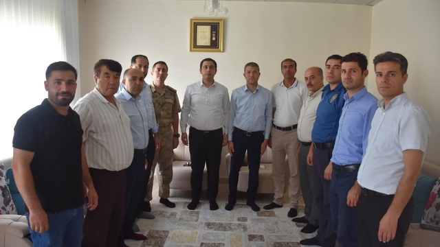 Sason Kaymakamı Başar'dan 15 Temmuz gazisine ziyaret