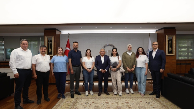 Başkan Büyükkılıç, Kültür ve Turizm Bakanlığı heyetiyle bir araya geldi