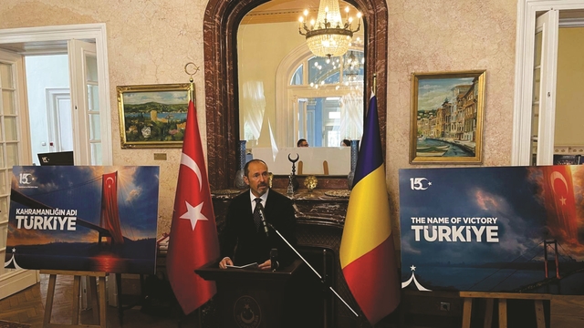 Romanya'da 15 Temmuz Demokrasi ve Milli Birlik Günü anma etkinliği düzenlendi