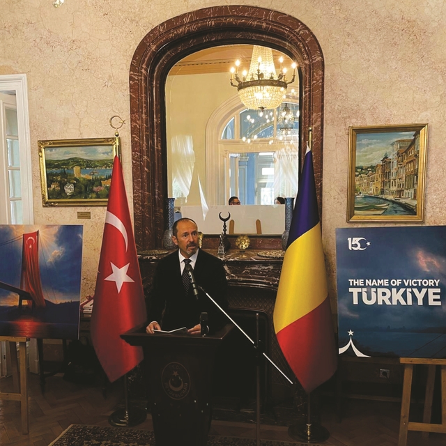 Romanya'da 15 Temmuz Demokrasi ve Milli Birlik Günü anma etkinliği düzenlen...