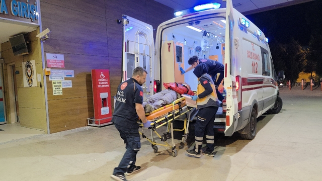 İnegöl'deki iş kazasında işçi yaralandı