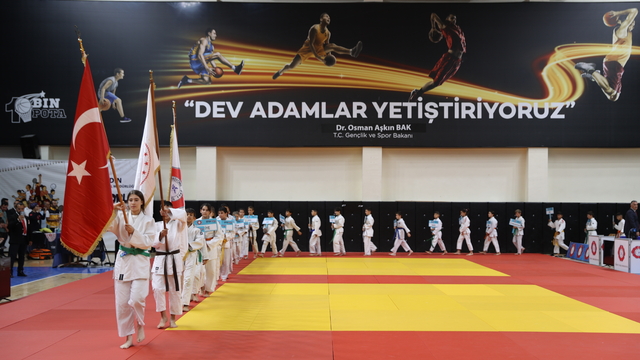 Spor Toto Minikler Türkiye Judo Şampiyonası, Mardin'de başladı