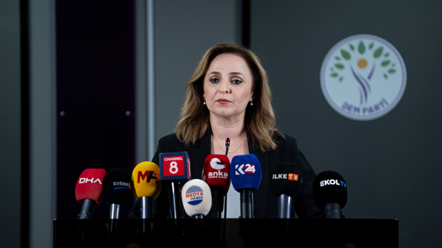 DEM Parti Sözcüsü Doğan, MYK gündemine ilişkin basın toplantısı düzenledi: