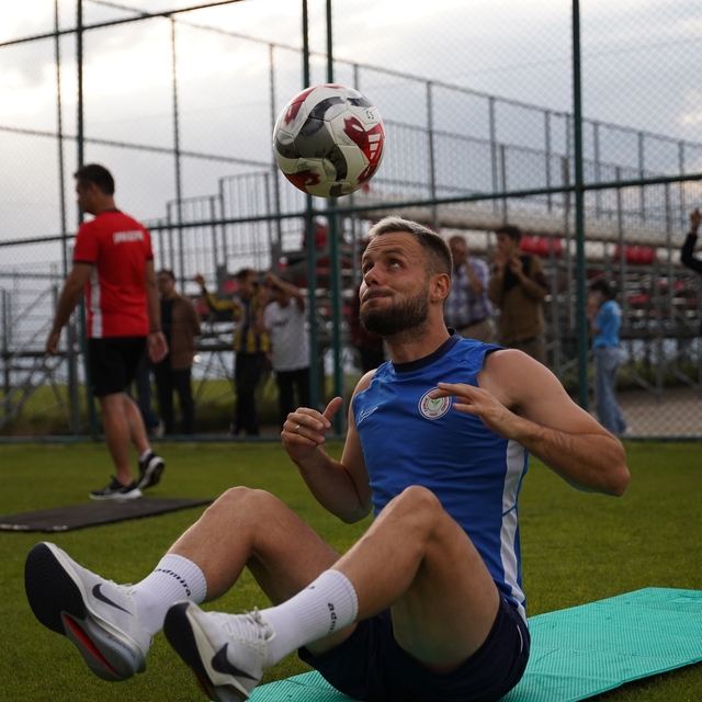 Çaykur Rizespor'da yeni sezon hazırlıkları devam ediyor