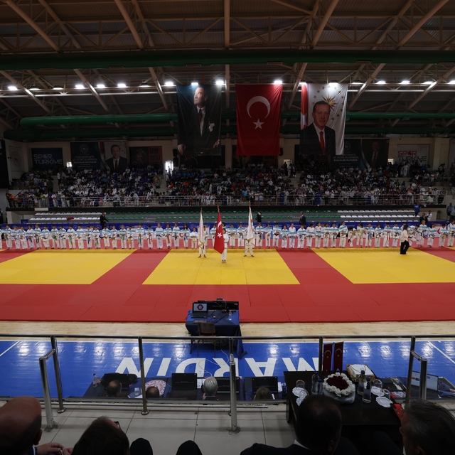 15 Temmuz Spor Toto Türkiye Minikler Judo Şampiyonası, Mardin'de başladı
