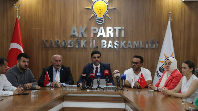 AK Parti Karabük teşkilatından "Terörsüz Türkiye" sürecine ilişkin açıklama