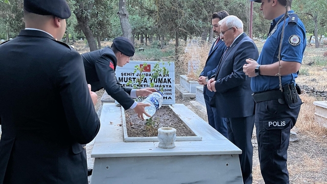 Göynücek'te 15 Temmuz şehitleri dualarla anıldı