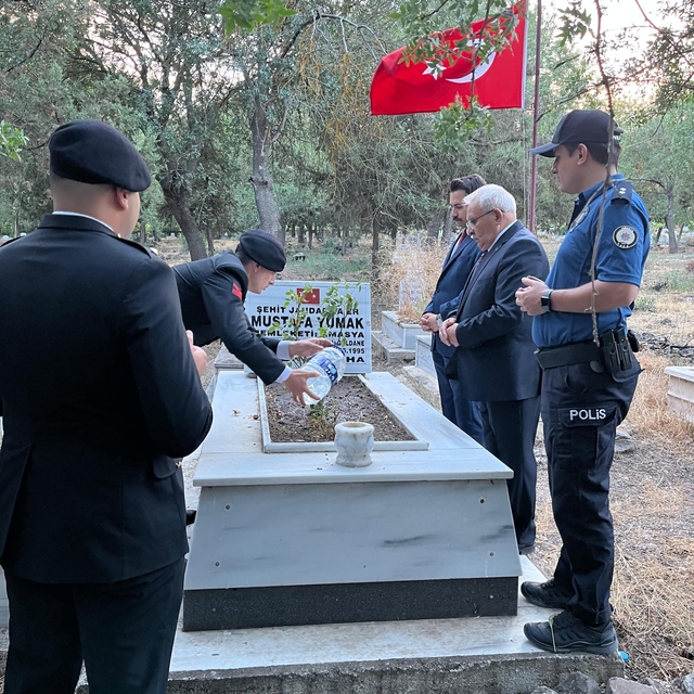 Göynücek'te 15 Temmuz şehitleri dualarla anıldı