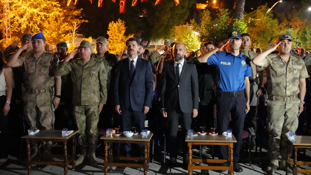 Çukurca'da 15 Temmuz Demokrasi ve Milli Birlik Günü etkinliği düzenlendi