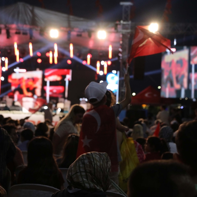 Gaziantep'te etkinliğin adresi '15 Temmuz Demokrasi Meydanı' oldu