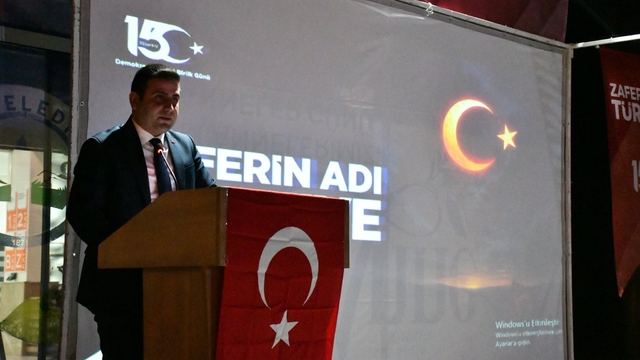 Ladik'te 15 Temmuz Demokrasi ve Milli Birlik günü etkinliği düzenlendi