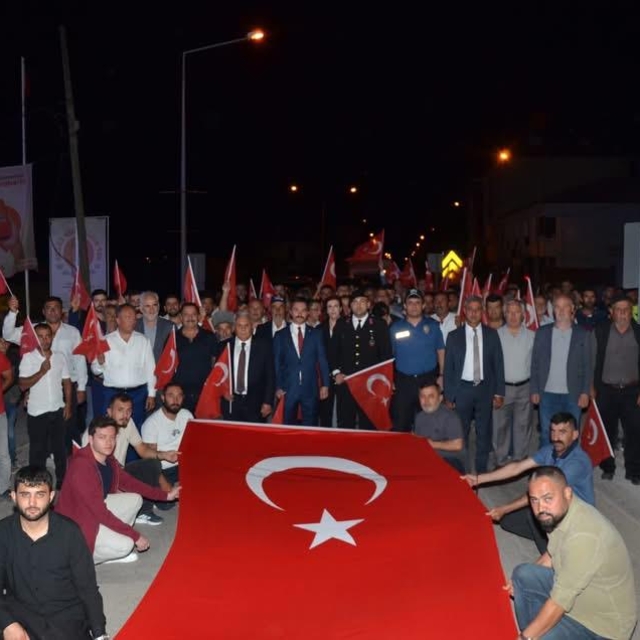 Göynücek'te 15 Temmuz Demokrasi ve Milli Birlik Günü etkinliği yapıldı