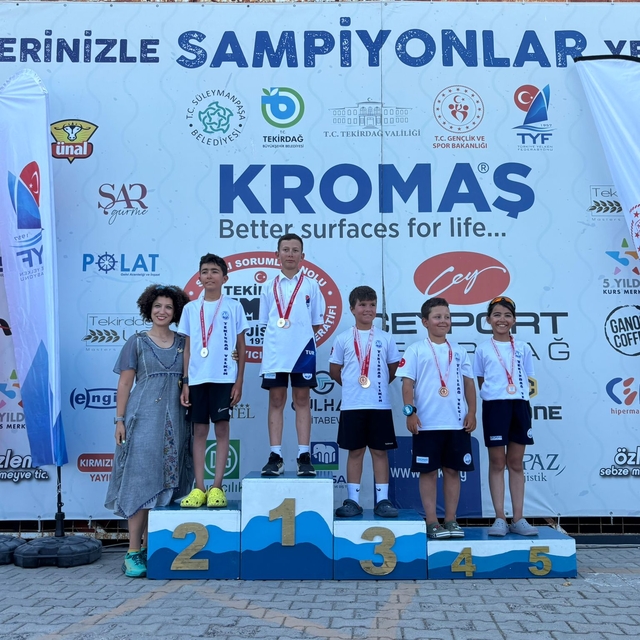 Tekirdağ'da "Demokrasi ve Milli Birlik Yelken Yarışları" tamamlandı