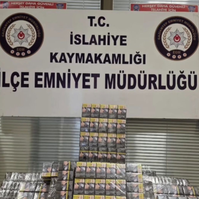 Gaziantep'te kaçakçılık operasyonunda 1180 paket sigara ele geçirildi