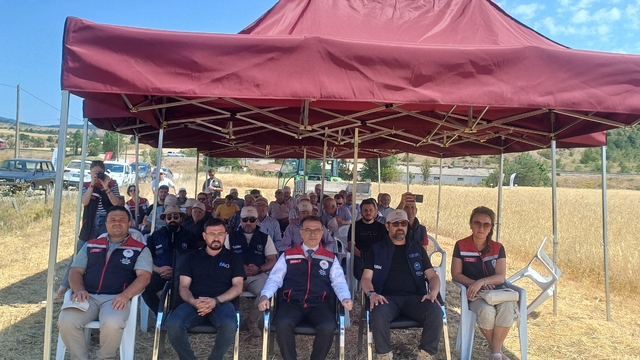 Yeniçağa'da çiftçilere eğitim verildi