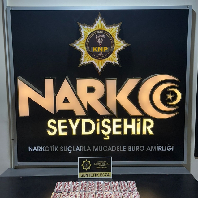 Konya'daki uyuşturucu operasyonunda gözaltına alınan zanlı tutuklandı