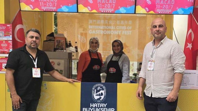 Hatay mutfağının lezzetleri Çin'de düzenlenen festivalde tanıtıldı