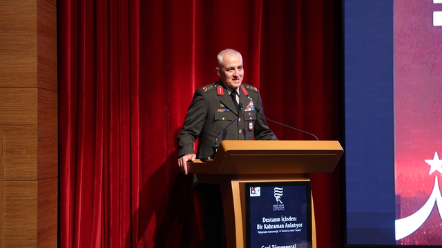 15 Temmuz Gazisi Tümgeneral Ala'dan, 'Destanın İçerisinden Bir Kahraman Anlatıyor' konferansı