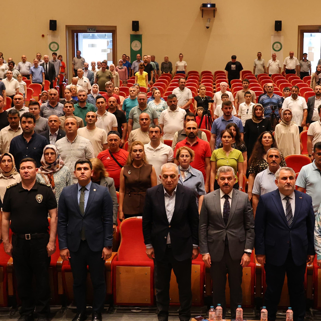 Artvin'de "15 Temmuz Demokrasi ve Milli Birlik Günü" konferansı düzenlendi