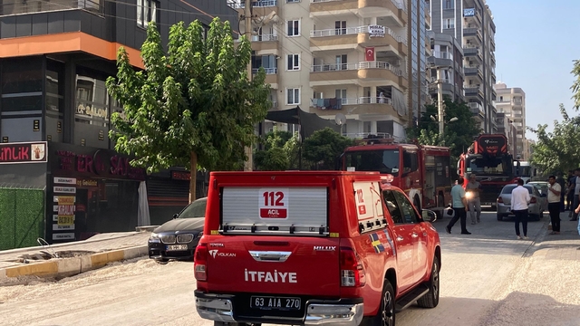 Şanlıurfa'da iş yerinde çıkan yangın söndürüldü