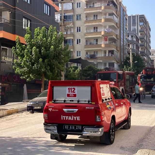 Şanlıurfa'da iş yerinde çıkan yangın söndürüldü