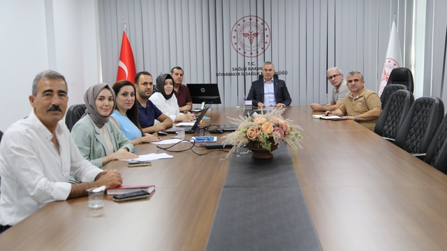 Diyarbakır'da Kayapınar Şehir Hastanesi yolu değerlendirme toplantısı