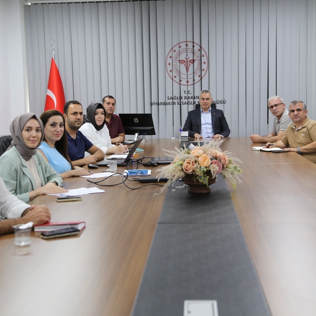 Diyarbakır'da Kayapınar Şehir Hastanesi yolu değerlendirme toplantısı
