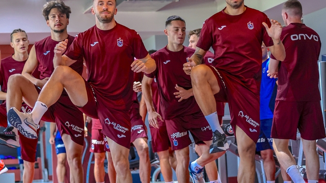 Trabzonspor'da yeni sezon hazırlıkları sürüyor