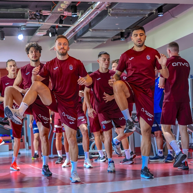 Trabzonspor'da yeni sezon hazırlıkları sürüyor