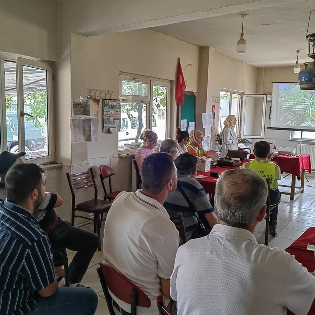Edirne'de RES projesi için halk bilgilendirildi