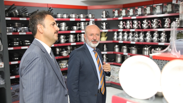 Başkan Çolakbayrakdar, Kocasinan Kaymakamı Ermiş'e ziyarette bulundu