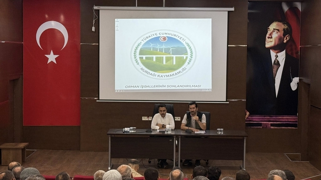 Nurdağı'nda orman işgallerine karşı istişare toplantısı yapıldı