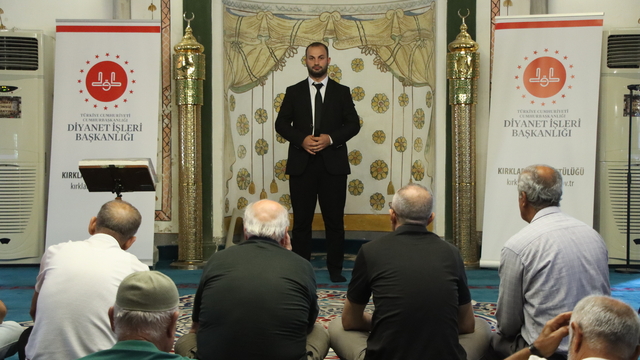 Ezanı Güzel Okuma Yarışması Marmara Bölge Finali Kırklareli'nde yapıldı