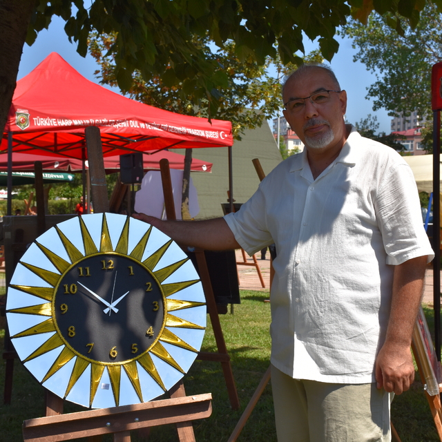 Trabzon'da "15 Temmuz Şehitleri Anma ve Filografi Sanatı Sergisi" açıldı