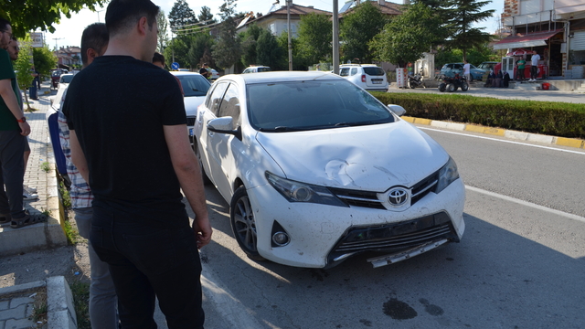 Çorum'da otomobille çarpışan ATV'nin sürücüsü yaralandı