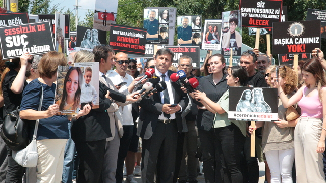 Kartalkaya'daki otel yangınında yakınlarını kaybedenler, davanın ara kararına ilişkin konuştu