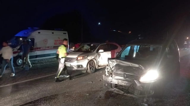 Malatya'da trafik kazalarında 5 kişi yaralandı
