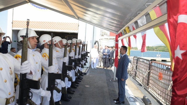 Kocaeli'de şehit aileleri ve gaziler TCSG Güven'le körfez turu yaptı