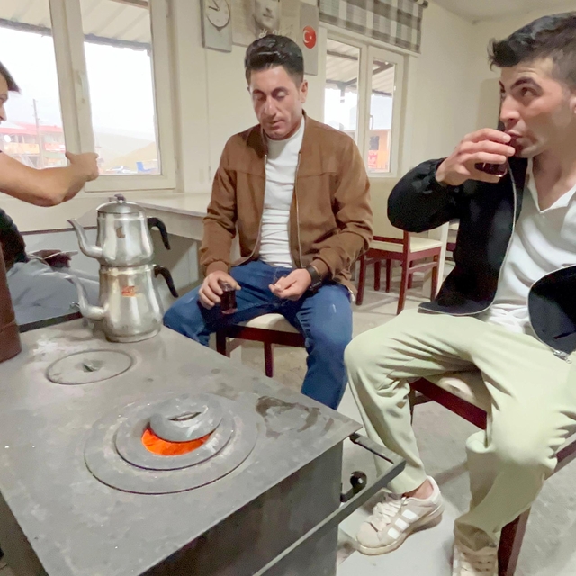 Temmuz ayında kışı yaşıyorlar