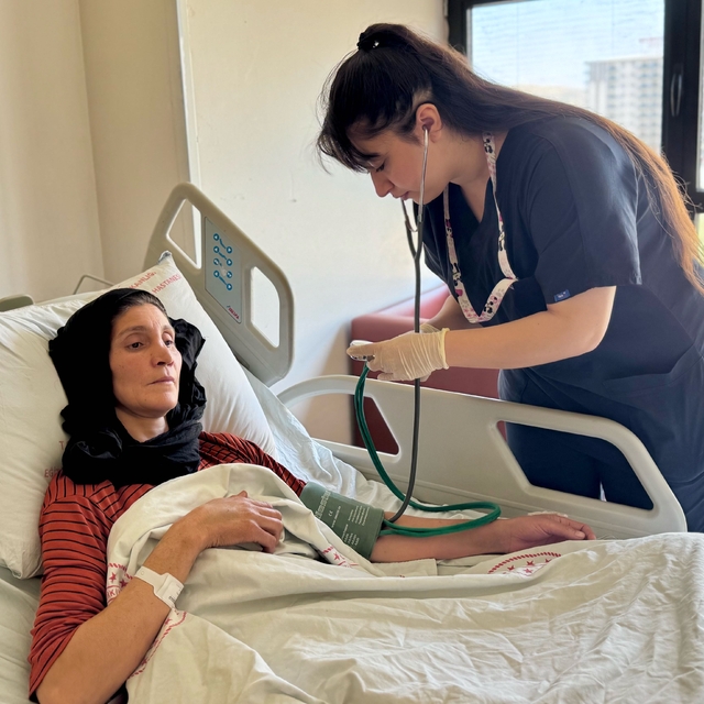 Mardin'de "bronşektazi" tanısı konulan kadın ameliyatla sağlığına kavuştu