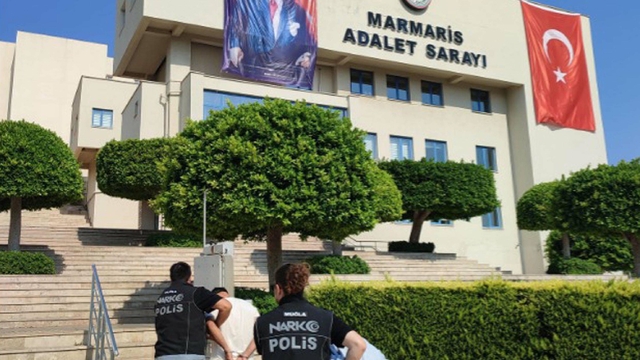 Marmaris'te uyuşturucu operasyonu; 5 tutuklama