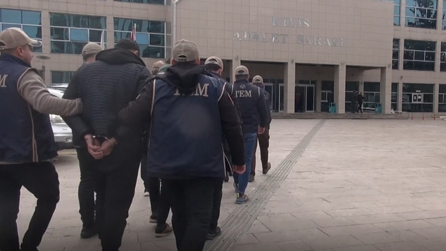 Kilis'te, DEAŞ operasyonunda 3 tutuklama