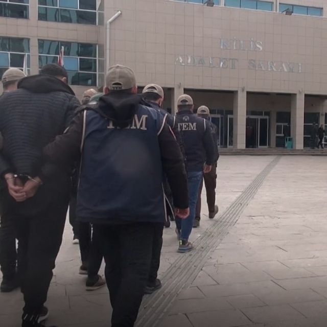 Kilis'te, DEAŞ operasyonunda 3 tutuklama