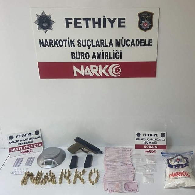 Muğla'da uyuşturucu operasyonunda yakalanan 5 zanlı tutuklandı