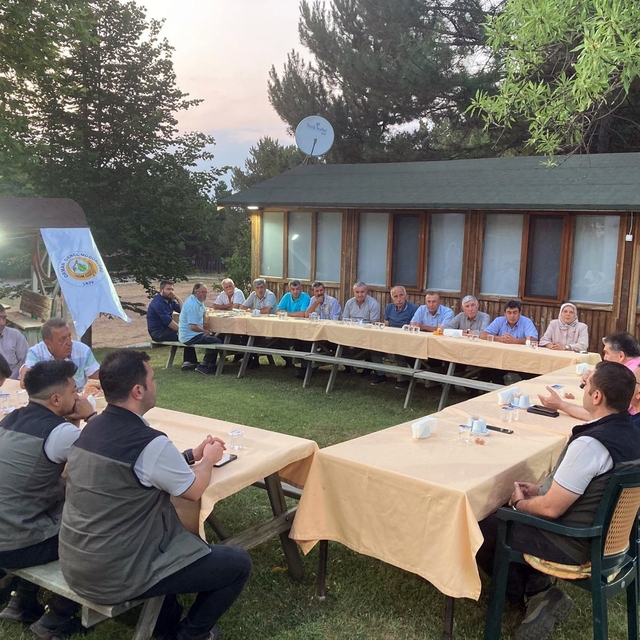 Eskişehir Orman Bölge Müdürlüğünce muhtarlarla toplantı yapıldı
