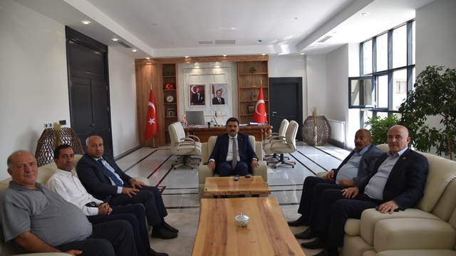 MHP Van İl Başkanı Güngöralp'ten Kaymakam Gilan'a "hayırlı olsun" ziyareti