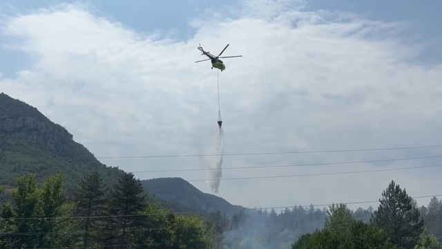 Karabük'te orman yangını 2 saatte kontrol altına alındı